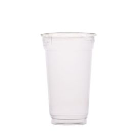 Пластиковые Смузи стаканы 500мл прозрачные rРЕТ ø95мм, 50шт/упак.