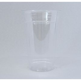 Transparent rPET Smoothie cup 250ml, ø 78mm, 50pcs/pack