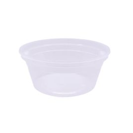 Soup bowl 340ml, Ø127mm, PP, transparent,box 8pkx50pcs