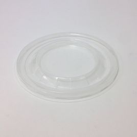 Пластиковые крышки для миски ø130мм, прозрачные  PP, 100шт/упак.