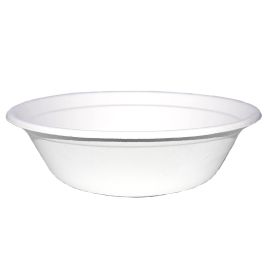 Sugar cane bowl 1000ml, ø205mm,50pcs/pack