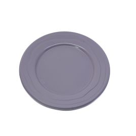 Taldrik Ø185mm, PP, hall, korduvkasutatav, 20tk