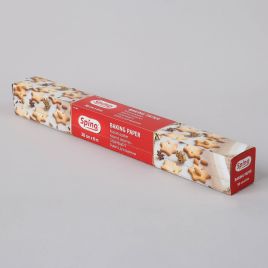 Spino white baking paper roll in box 380mmx8m