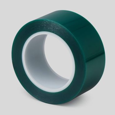 Polyester masking tape 12mmx66m, green PE