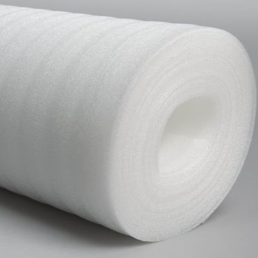 PE foam underlayment 1200mmx50m, thicness 5mm, white
