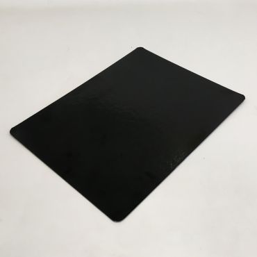 Black cardboard fish- and meat board 160x200mm, 150pcs/pack