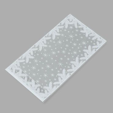 Poly bag White Branches 140x260+30mm, 30µm, transp, OPP, 100pcs/pack