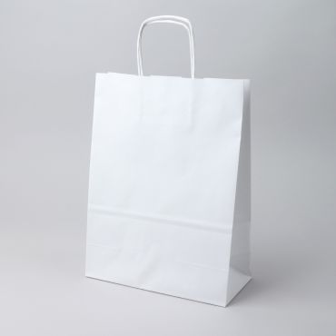 Spiraalsangaga paberkott 220+100x280mm valge, pakis 10tk