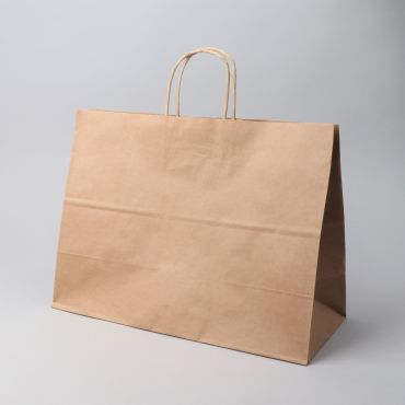 Spiraalsangaga paberkott 350+140x260mm pruun, pakis 10tk