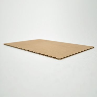 Corrugated cardboard sheet 1180x780mm, brown