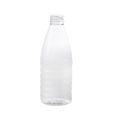 Läbipaistev plastpudel, ilma korgita, 1l, kael 38mm, PET, pakis 120tk