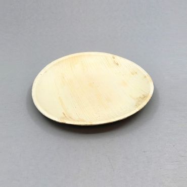 Biolagunev palmilehest taldrik ø150mm, pruun, pakis 10tk