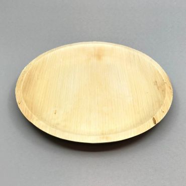 Biolagunev palmilehest taldrik ø250mm, pruun, pakis 10tk